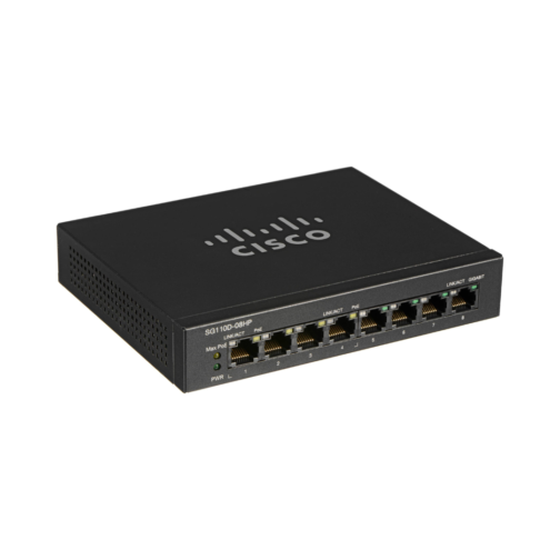 Cisco SG110D-08 8-port Gigabit Desktop Switch - Image 3