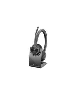 Poly Voyager 4320 UC – Bluetooth UC Headset (Wireless, Stereo, Business)